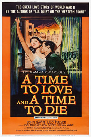 Wall Art, A Time To Love and A Time To Die | Retro Movie Poster, - PosterGully - 1