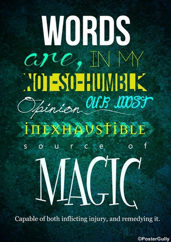 Wall Art, Harry Potter Movie Quote, - PosterGully