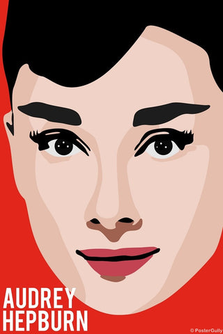 Wall Art, Audrey Hepburn | Pop Red, - PosterGully