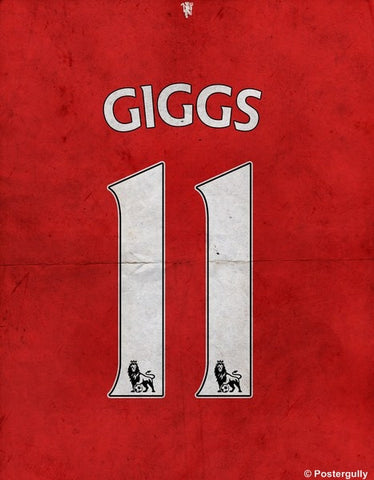 Wall Art, Giggs Jersey Minimal, - PosterGully