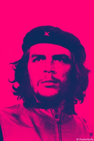 Wall Art, Che Guevara Pink, - PosterGully