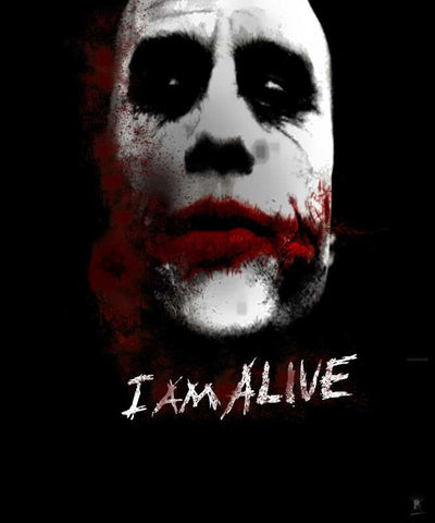 Brand New Designs, I Am Alive Joker Artwork