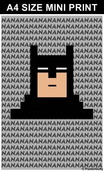 Mini Prints, Batman | Nana Pixels | Mini Print, - PosterGully