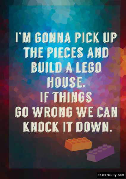 Wall Art, A Lego House Artwork
