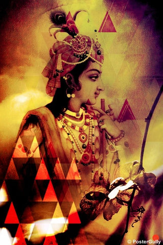 Wall Art, Lord Krishna Poster | Infinity, - PosterGully