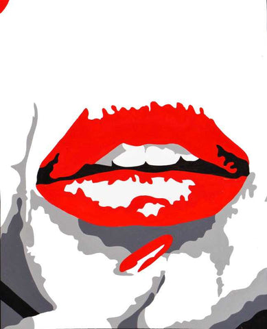 Brand New Designs, Pouty Red Lips Artwork