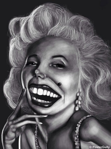 Wall Art, Marilyn Monroe Caricature, - PosterGully
