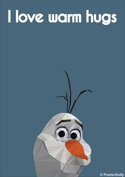 PosterGully Specials, I Love Warm Hugs, - PosterGully