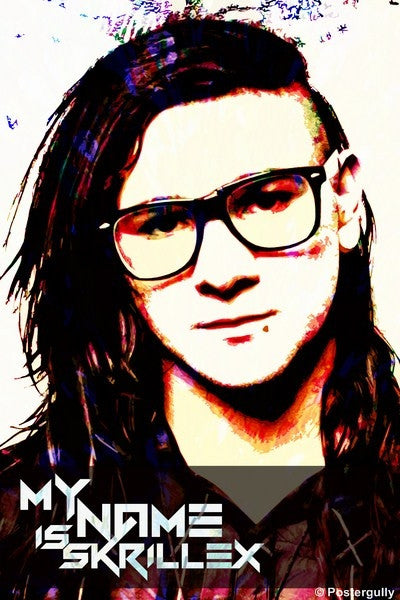 Wall Art, My Name Is Skrillex Artwork, - PosterGully