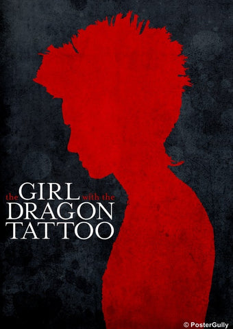 Wall Art, Girl With The Dragon Tattoo, - PosterGully