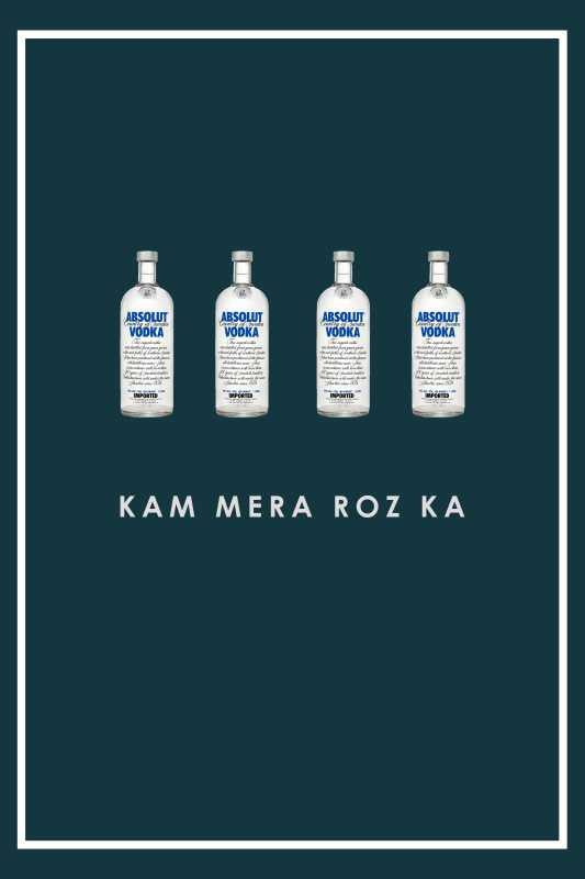Brand New Designs, 4 Bottle Vodka Honey Singh