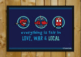 Wall Art, Love War & Local Artwork
