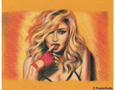 PosterGully Specials, Madonna | Riya Naskar Artwork, - PosterGully