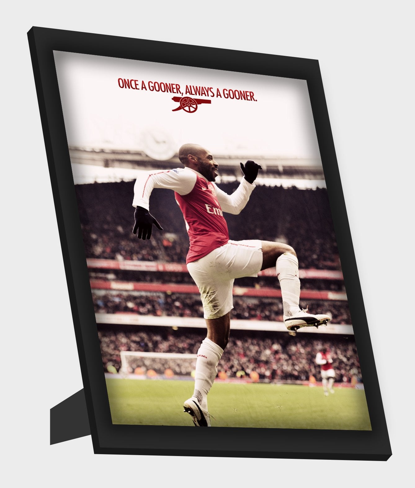 Framed Art, Once A Gooner Always A Gooner Framed Art, - PosterGully