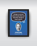 Framed Art, Steve Jobs Framed Art Print, - PosterGully - 2