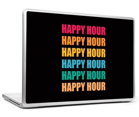 Laptop Skins, Happy Hour Humour Laptop Skin, - PosterGully