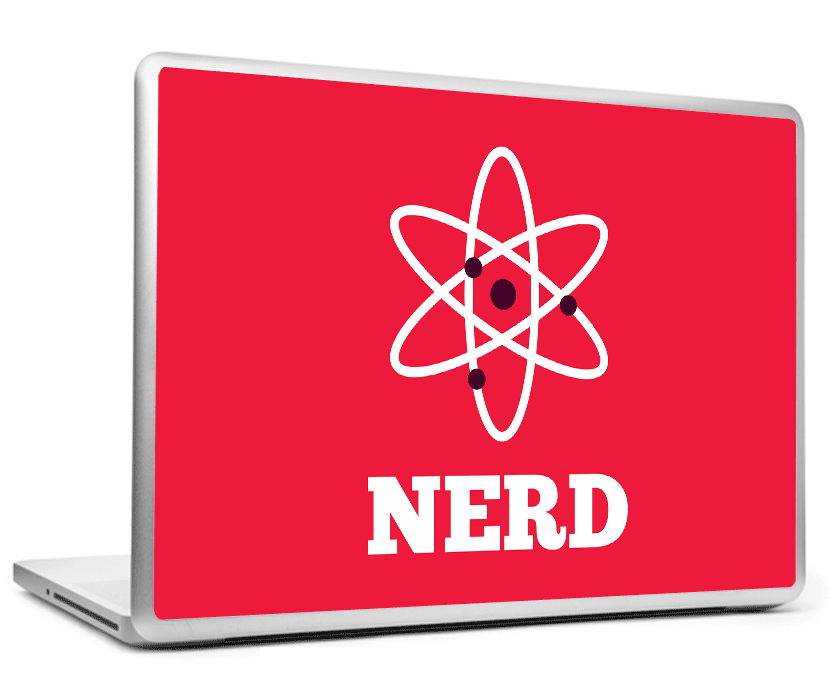 Laptop Skins, Nerd Geek Humour Laptop Skin, - PosterGully