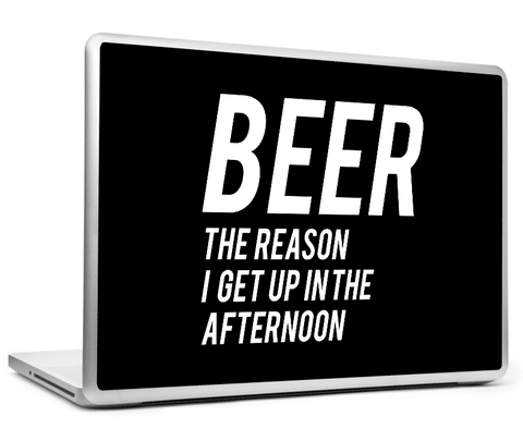 Laptop Skins, Beer And Afternoon Humour Laptop Skin, - PosterGully