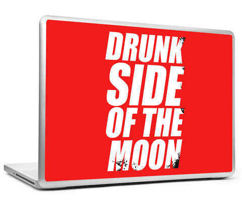 Laptop Skins, Drunk Side Of The Moon Laptop Skin, - PosterGully
