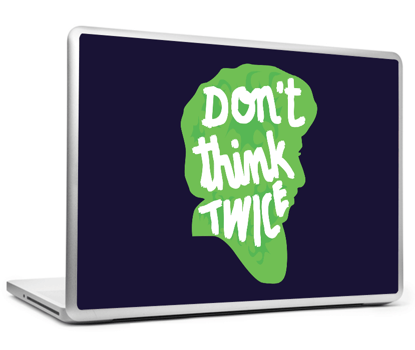 Laptop Skins, Don't Think Twice Bob Dylan Laptop Skin, - PosterGully