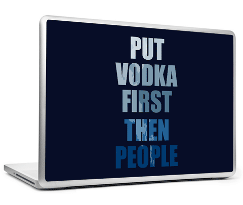 Laptop Skins, Vodka First Laptop Skin, - PosterGully