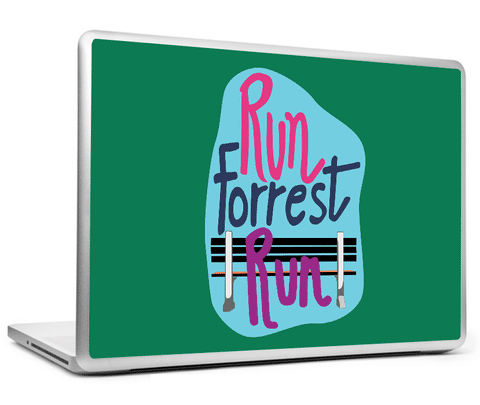 Laptop Skins, Run Forrest Run - Forrest Gump Laptop Skin, - PosterGully