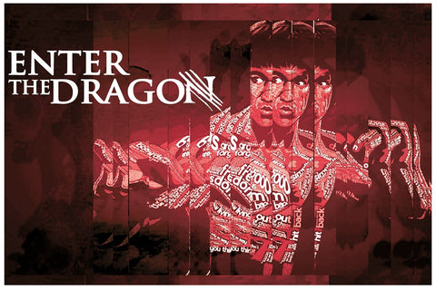 PosterGully Specials, Enter The Dragon | Bruce Lee, - PosterGully