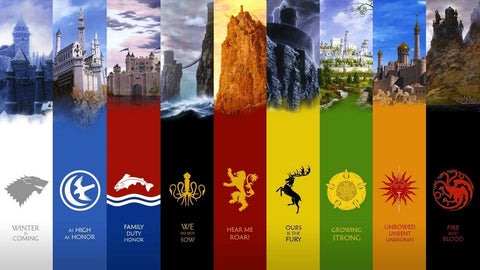 PosterGully Specials, Game Of Thrones Various Kingdoms, - PosterGully