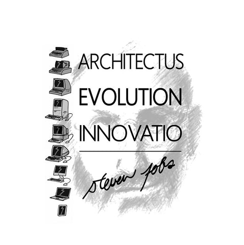 PosterGully Specials, Architectural Evolution | Steve Jobs, - PosterGully