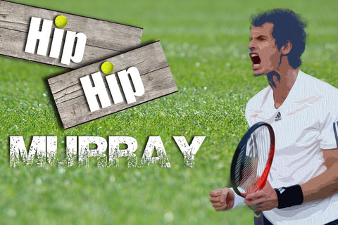 Wall Art, Hip Hip Andy Murray, - PosterGully
