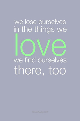 Wall Art, Find Yourself In Love, - PosterGully