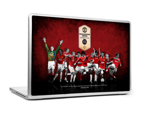 Laptop Skins, Manchester United Greatest 11 | Laptop Skin, - PosterGully