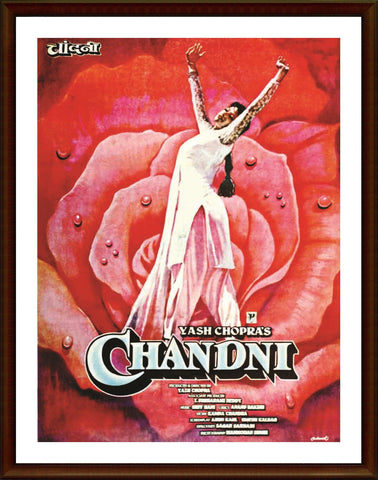 Yash Raj, Chandni (1989) Movie Poster, - PosterGully