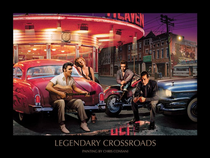 Art Print (Big), Legendrary Crossroads, - PosterGully