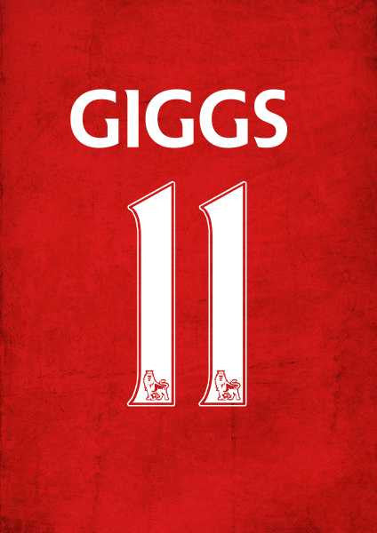 Brand New Designs, Giggs Manchester United  Minimal