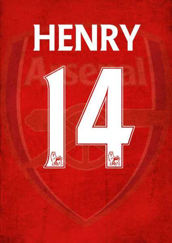 Brand New Designs, Thierry Henry Arsenal Minimal