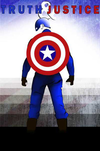 Wall Art, Avengers Captain America