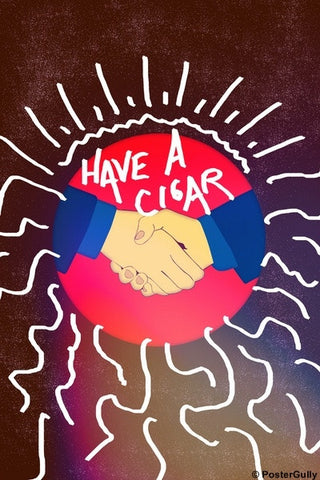 Wall Art, Pink Floyd | Illusion | Have A Cigar, - PosterGully