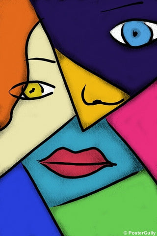 Wall Art, Pop Art Cubism | Poster, - PosterGully