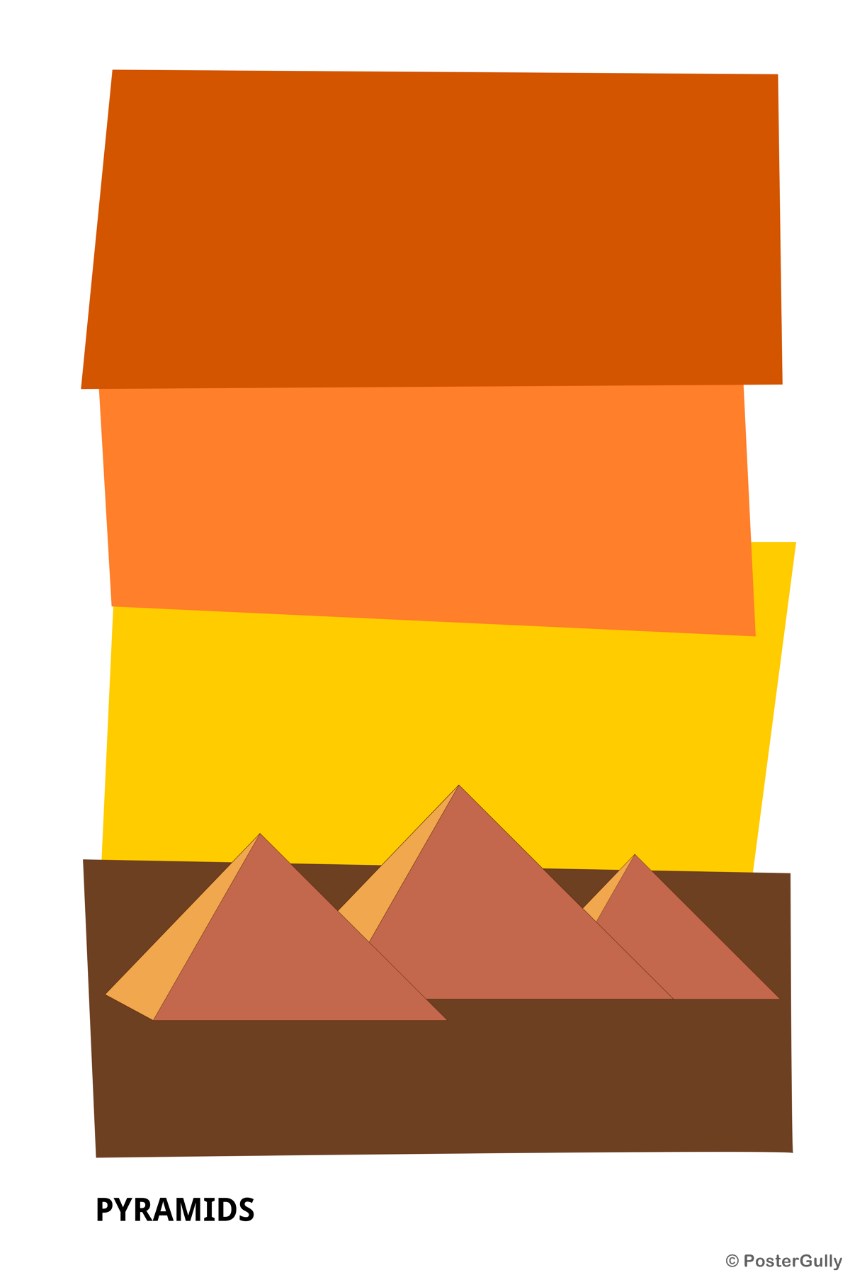 Wall Art, Pyramids Egypt, - PosterGully