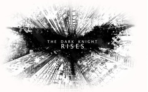 PosterGully Specials, The Dark Knight Rises | B & W, - PosterGully