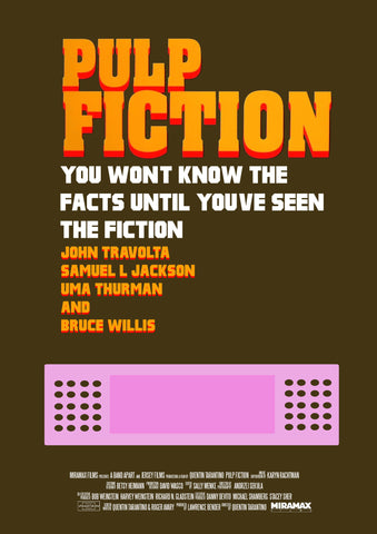 PosterGully Specials, Pulp Fiction | Know The Facts, - PosterGully