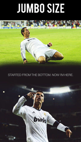 Jumbo Poster, Ronaldo | Now I Am Here | Jumbo Poster, - PosterGully
