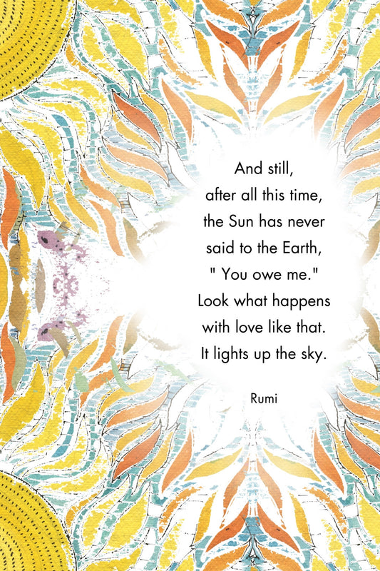 PosterGully Specials, Rumi | Light Up The Sky, - PosterGully