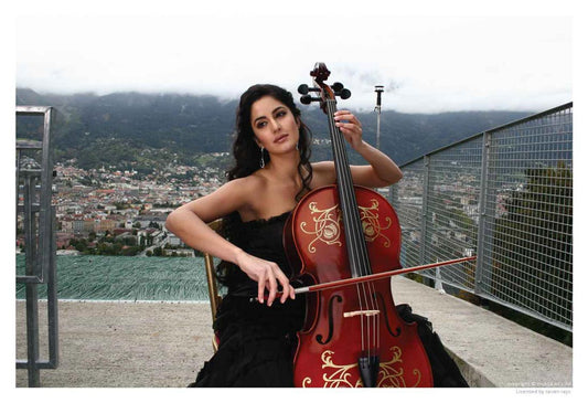 Seven Rays, Katrina Kaif playing Violin - Yuvvraj, - PosterGully