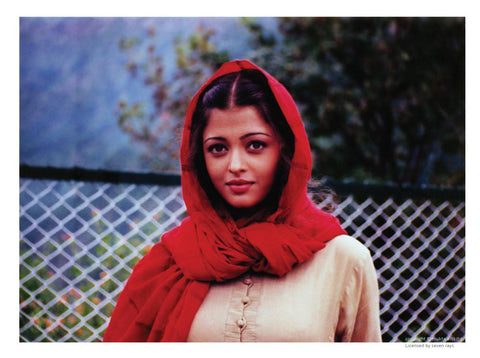 Seven Rays, Aishwarya in Red Scarf- Taal, - PosterGully