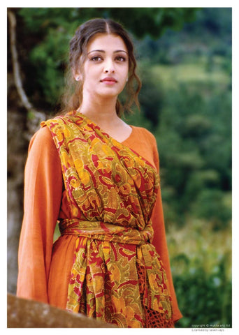 Seven Rays, Aishwarya Rai in orange dress - Taal, - PosterGully