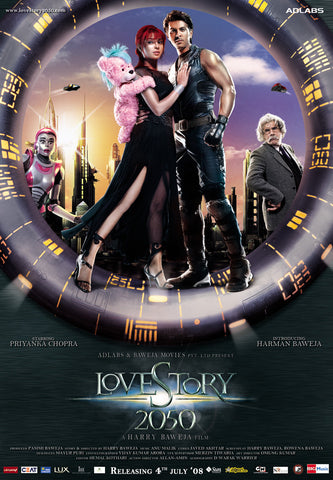 Seven Rays, Love Story 2050 Movie Ring Poster, - PosterGully