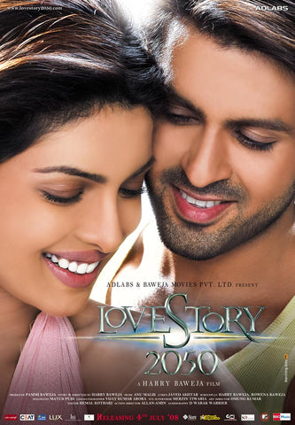 Seven Rays, Love Story 2050 Movie Poster Closeup, - PosterGully