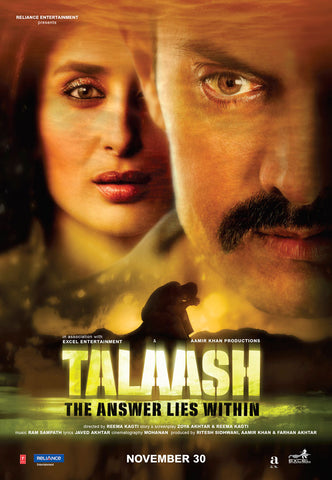 Seven Rays, Talaash Movie Poster 02, - PosterGully